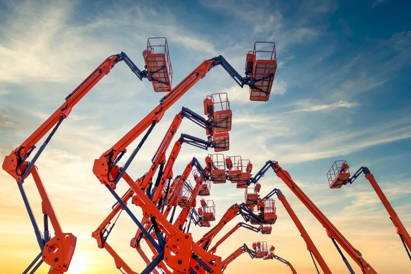 m h drive hidr rot actu motor application slewing drive rotary actuator for aerial lifting platforms