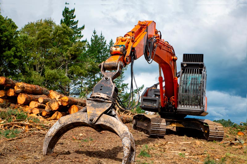 m h ring drive swivel application forestry nachine swing loader tree removal