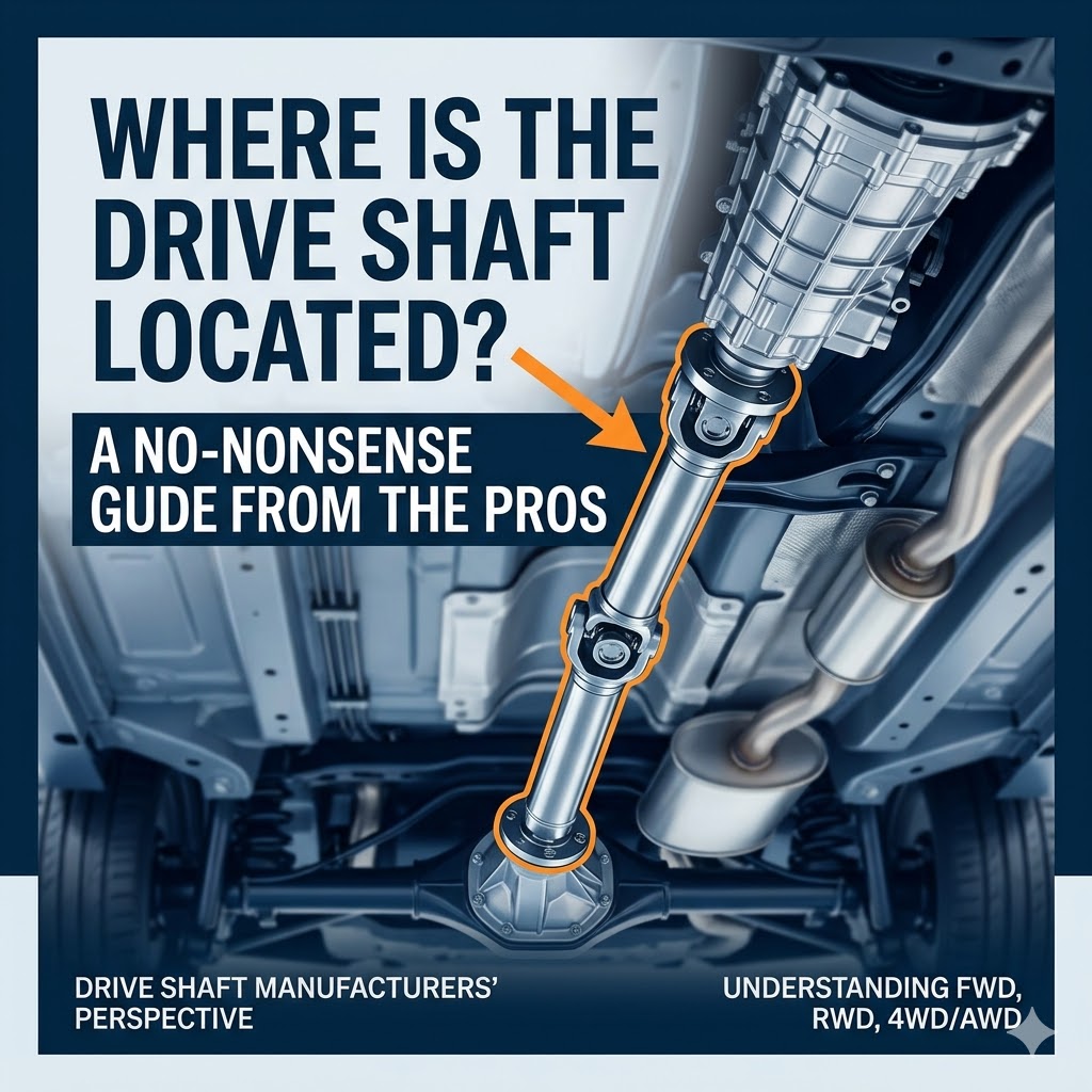 Where is the Drive Shaft Located in a Car?A No-Nonsense Guide from the Pros 1 1adb97a2 b20b 47c9 ba24 66a268cf4b6c
